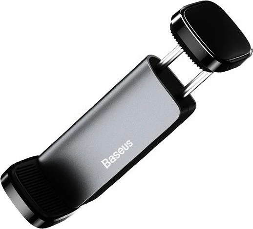 Mbajtës telefoni për veturë Baseus Steel Cannon SUGP-01, clamp për grilë ventilimi, 4.6–6.5\", i zi, 1 copë
