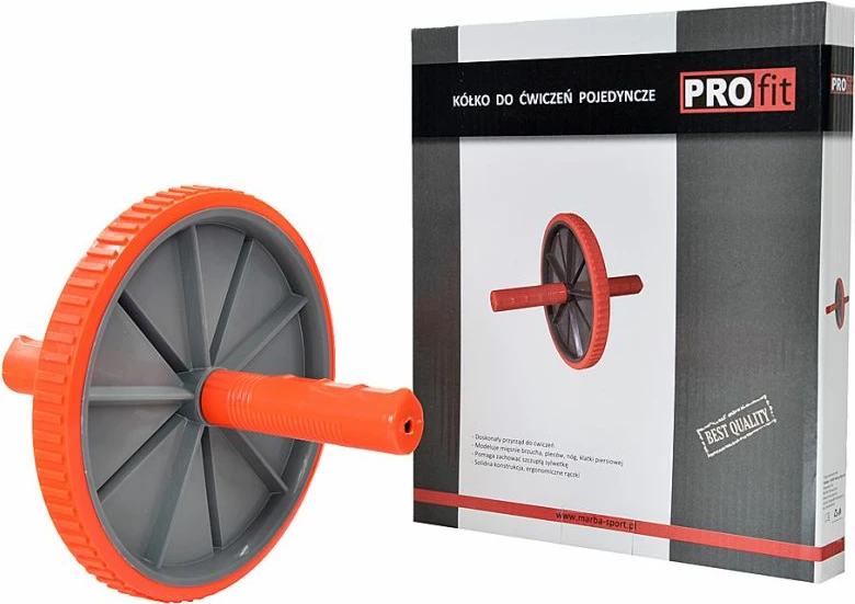 Rolo stërvitore Profit DK 3216-1 për meshkuj dhe femra Yakimasport, portokalli dhe gri