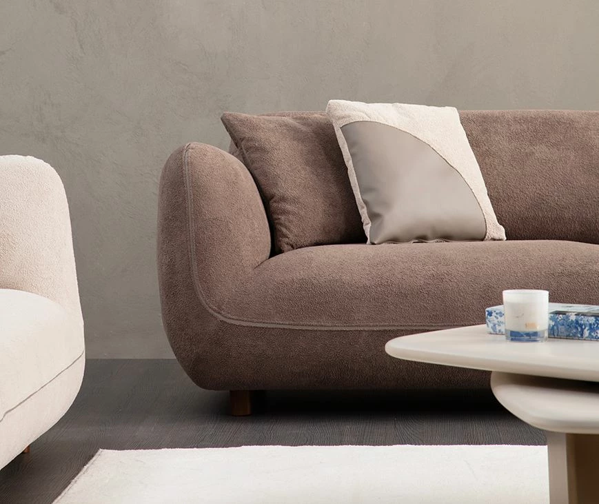 Këndare Pavia, kafe, Atelier del Sofa, 250x170cm