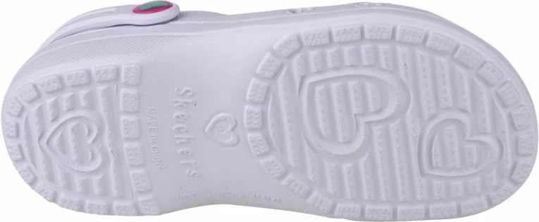 Slides për fëmijë Skechers, të bardha [Madhësia: 35]