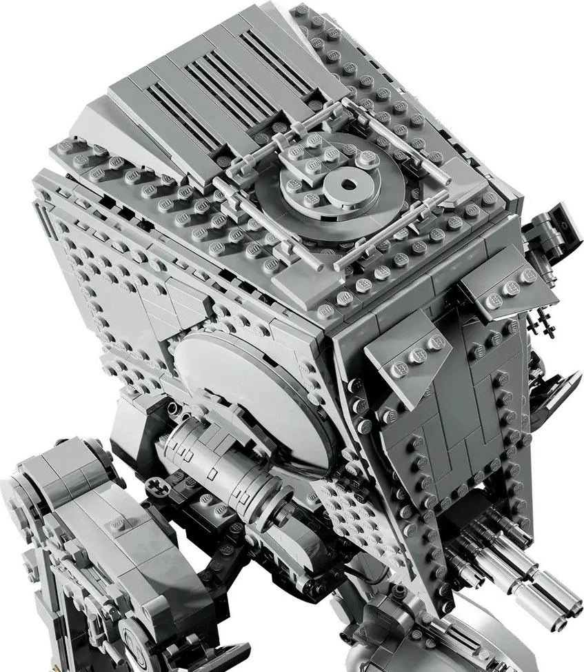 Set LEGO Star Wars AT-ST Walker 75417, për të rritur, me minifigurë, Gri