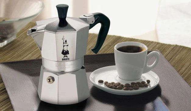 Kafetierë moka Bialetti Moka Express 990001168, 2 filxhana, argjend