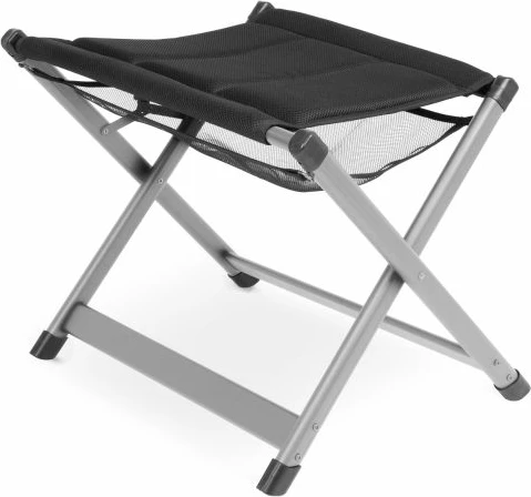 Mbështetëse këmbësh BRUNNER Skye RT 0404066N.C69, alumin, 100 kg, zezë/argjendtë