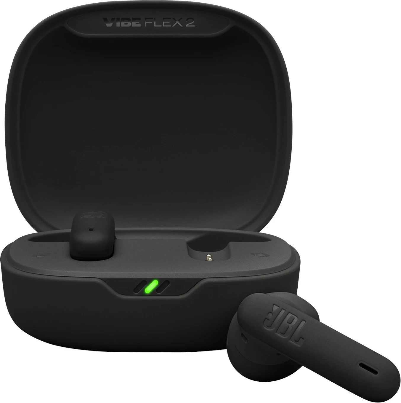 Kufje JBL Vibe Flex 2, Bluetooth, JBL Pure Bass, Smart Ambient, deri 40 orë, të zeza
