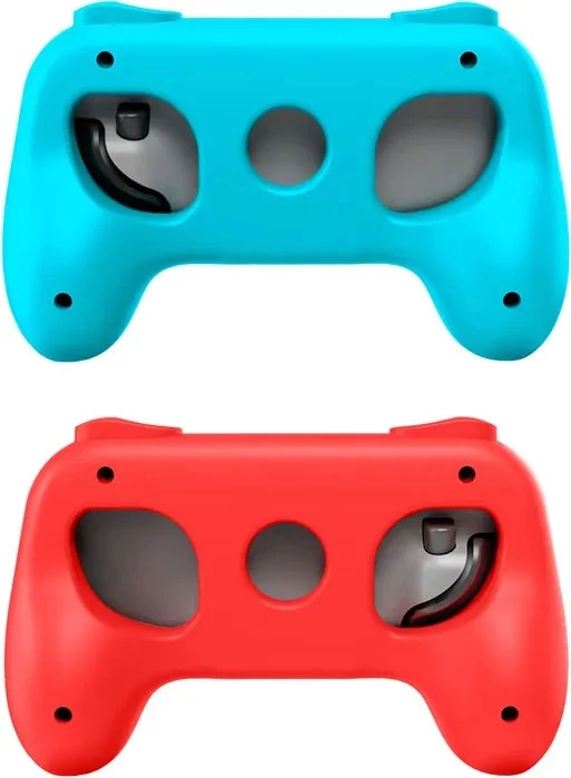 Set grip për Joy-Con Nacon Dual Joy-Con Grip Set për Nintendo Switch 2, 2 copë (kuqe/kaltër)