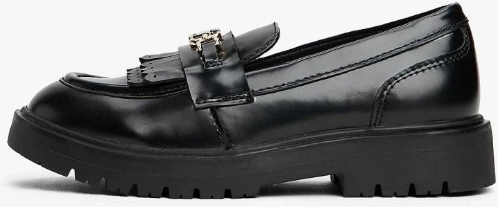 Mokasina për femra Tommy Hilfiger LOW CUT SHOE T3A4-34011-1453999, të zeza