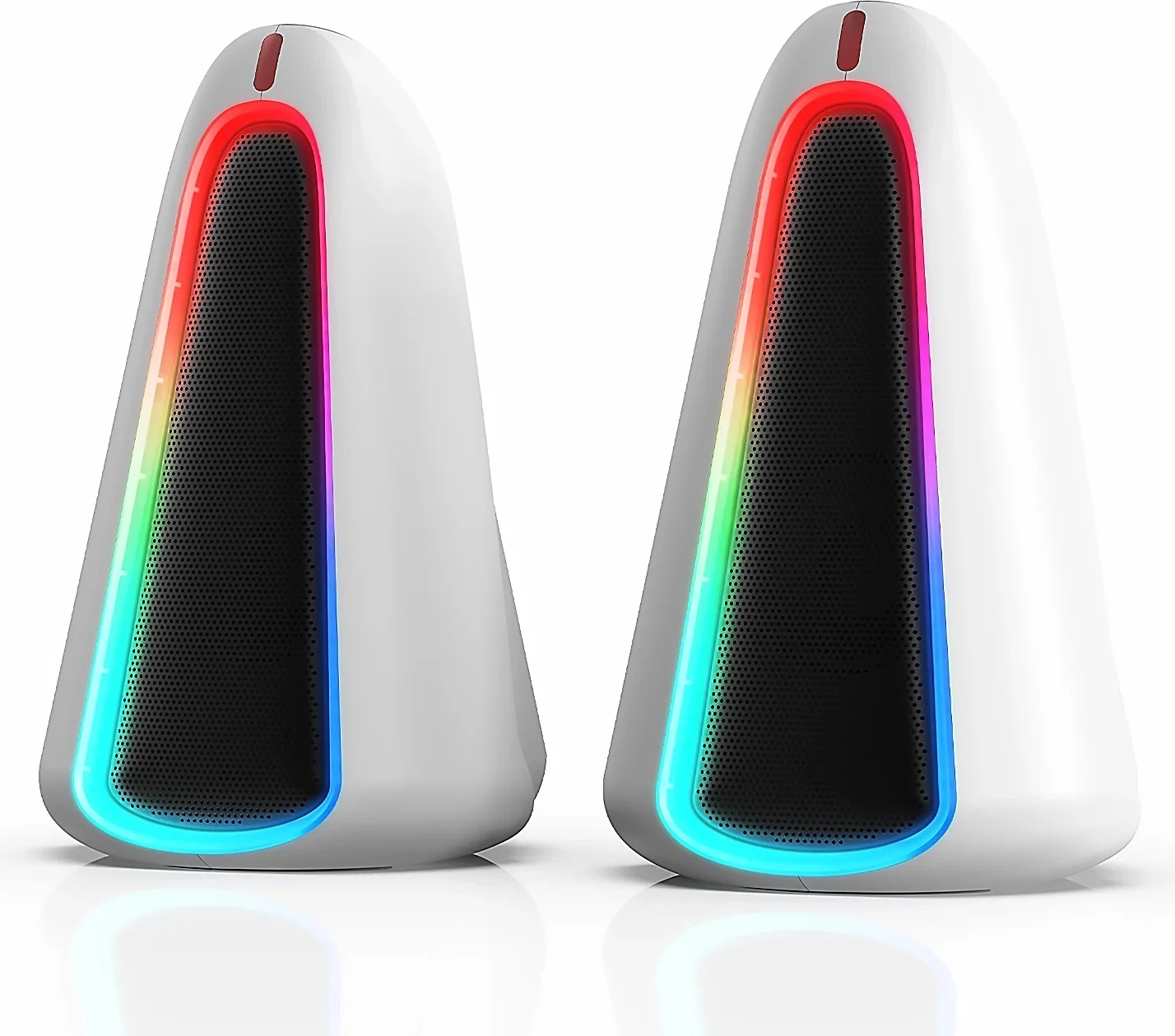 Altoparlantë Marvo Monka Zilla SG-500 2x3W RGB, të bardha, set 2 copë