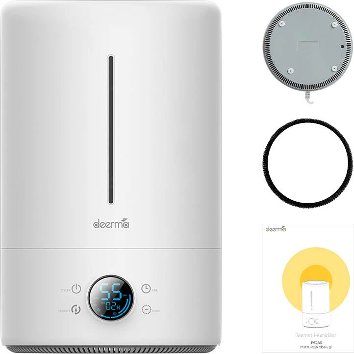 Humidifikues ultrasonik Deerma F628S, 5L, aromaterapi, i bardhë