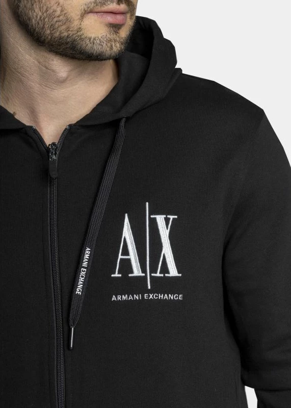 Duks për meshkuj Armani Exchange, i zi [Madhësia: XXL]