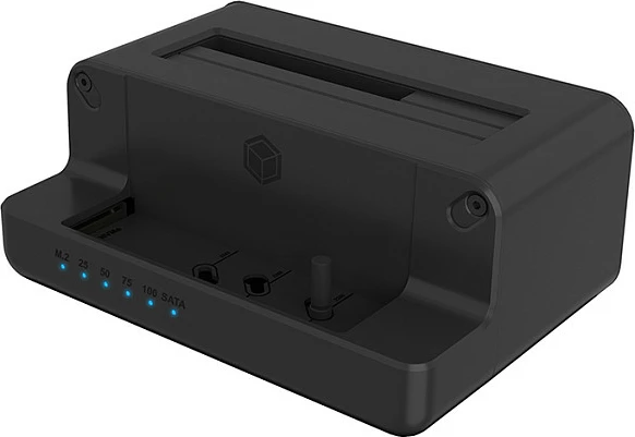 Kasë e jashtme ICY BOX IB-2914MSCL-C31, për HDD/SSD 2.5/3.5/M.2, USB 3.2 Gen 2, e zezë