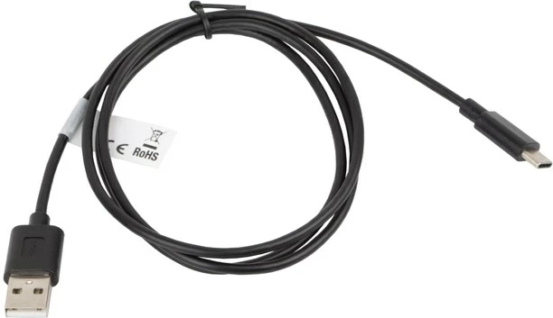 Kabllo karikimi LANBERG USB 2.0, Type-C(M)-AM, 1M, e zezë
