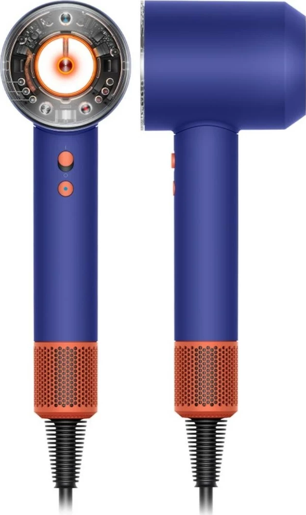 Tharëse flokësh Dyson Supersonic Nural, 1600W, kaltër/topaz