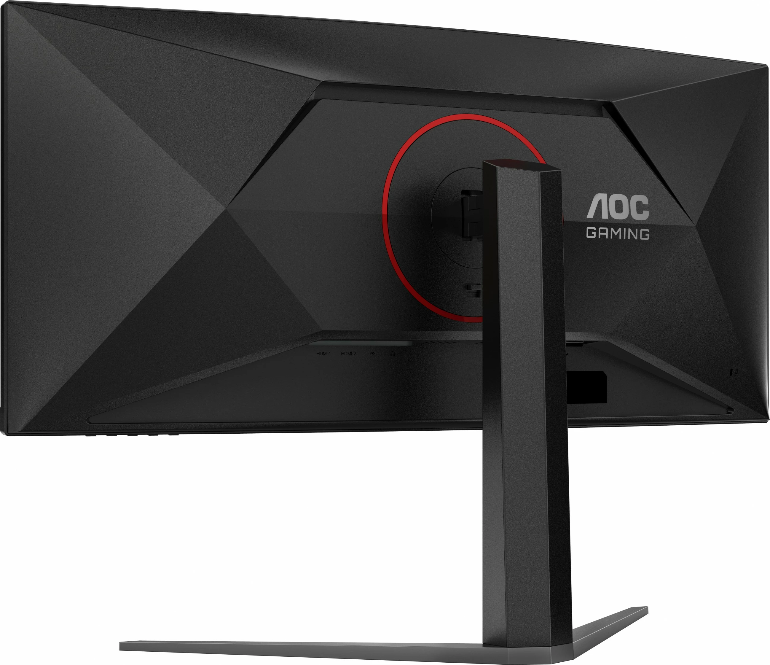 Monitor gaming AOC CU34G4, 34 inç, 180Hz, WQHD, i zi/kuq