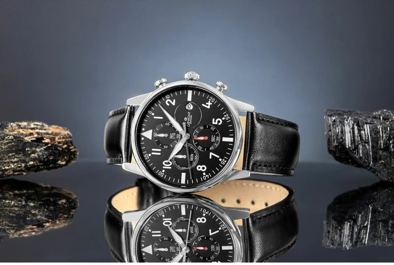 Orë dore për meshkuj Giewont, hiri/argjend