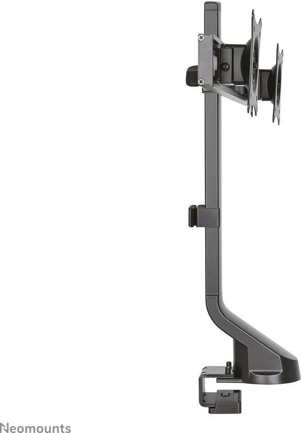 Mbajtës tavoline Neomounts FPMA-D860DBLACK, 2 ekrane, 27", i zi