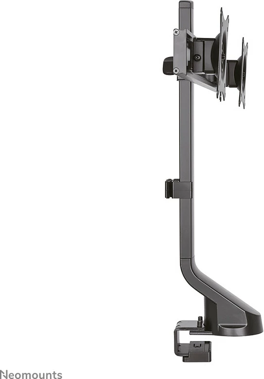 Mbajtës tavoline Neomounts FPMA-D860DBLACK, 2 ekrane, 27", i zi