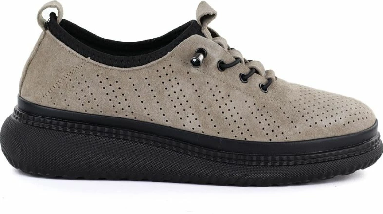 Këpucë platforme për femra Jezzi 26PB18-135, fango