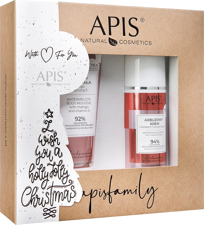 Set për kujdesin e lëkurës APIS Watermelon Refreshment për femra, 200ml + 100ml