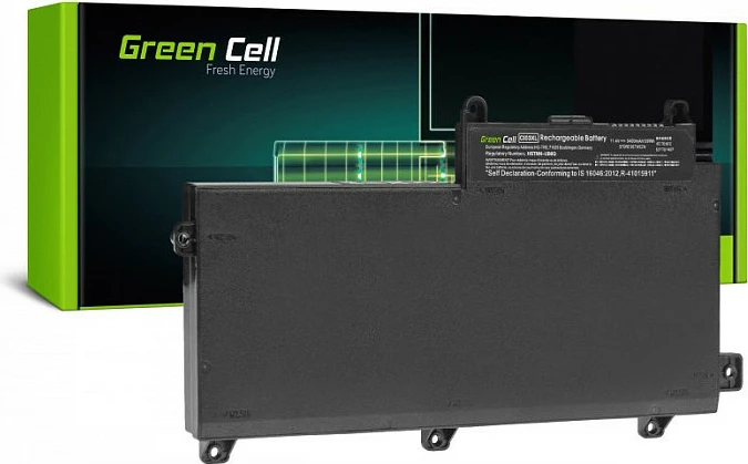 Bateri laptopi Green Cell CI03XL për HP ProBook 640/655, 11.4V 3400mAh