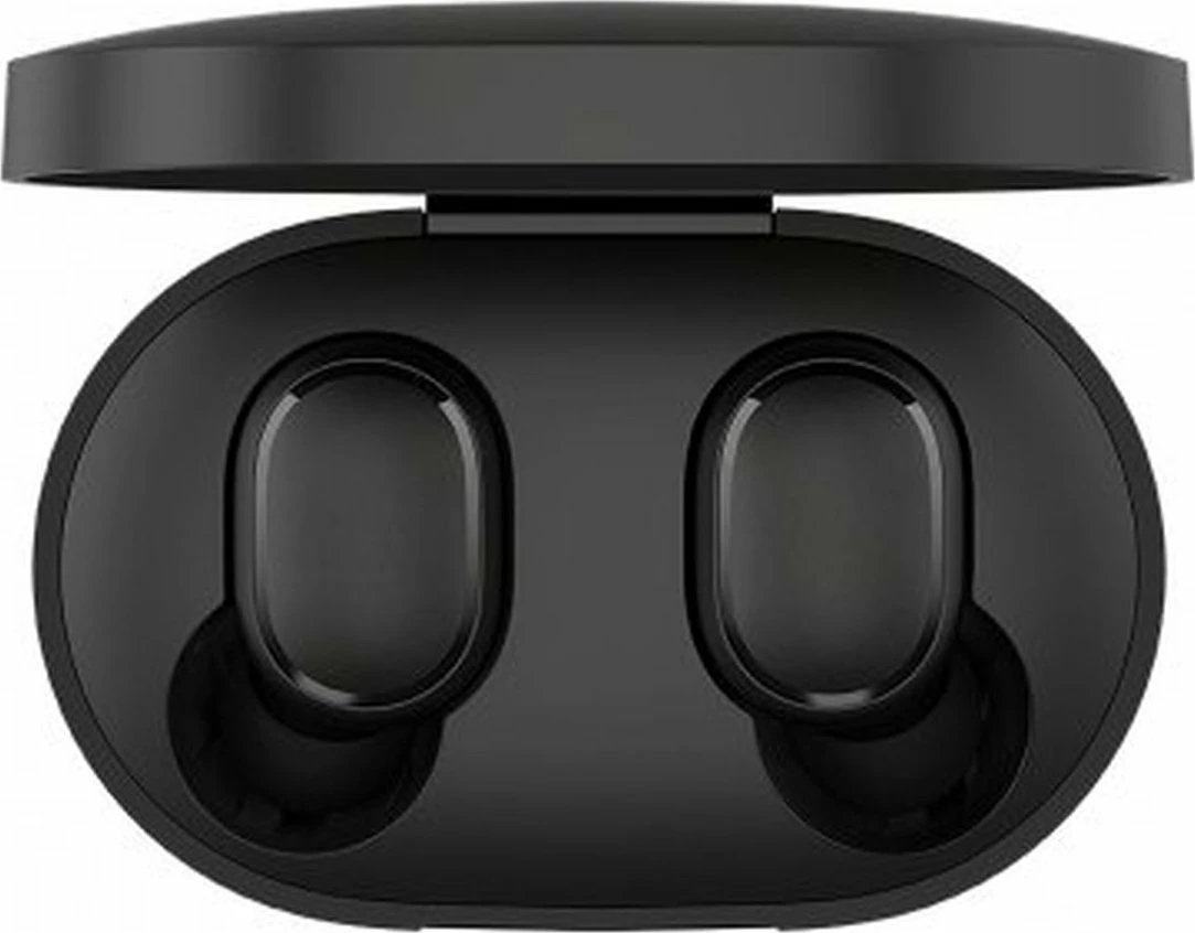 Kufje Xiaomi Redmi Buds Essential Bluetooth 5.2, 18h, IPX4, të zeza, me kuti karikimi