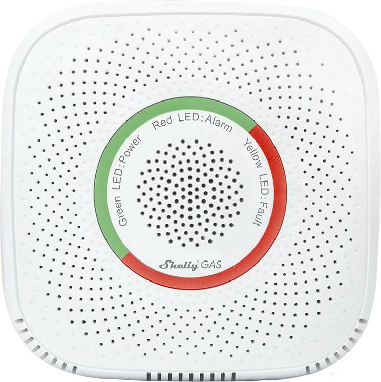 Detektor gazi Shelly Gas LPG, Wi-Fi, i bardhë