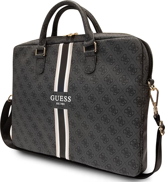 çantë laptopi Guess GUCB15P4RPSK, 15-16 inç, PU lëkurë, gri