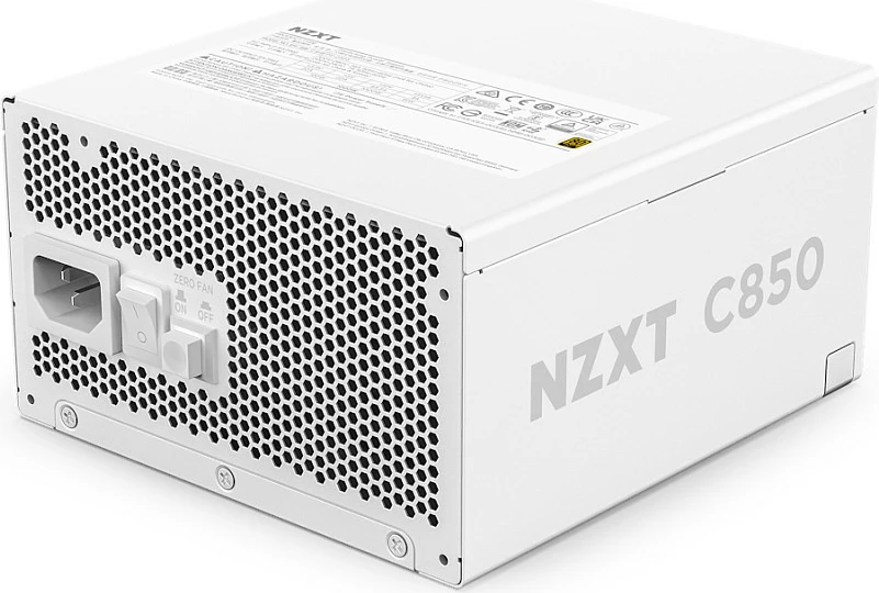 Furnizues rryme NZXT C850 PA-8G2BW-EU, 850W, 80+ Gold, modular, i bardhë