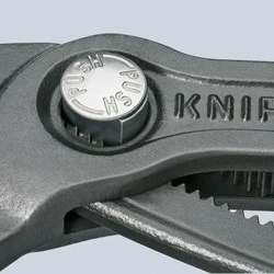 Pinca Knipex 87 01 250, 250mm, dorezë plastike e kuqe