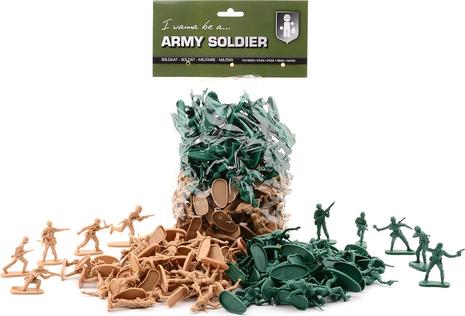 Lodër Various Bag with soldiers large