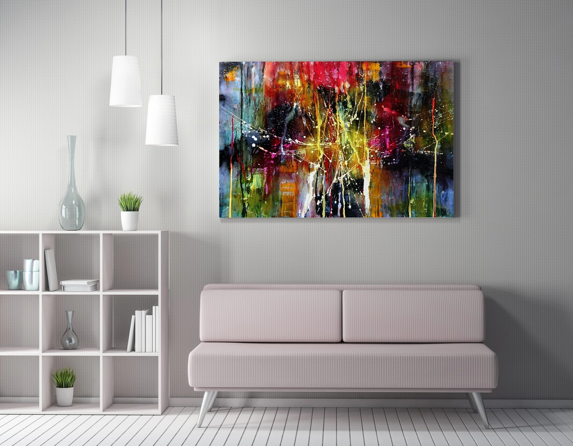 Pikturë dekorative në kanavacë Wallity, WY337, 70x100cm