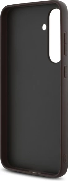 Mbështjellës Guess 4G Metal Gold Logo për Samsung Galaxy S24 FE S721, Kafe
