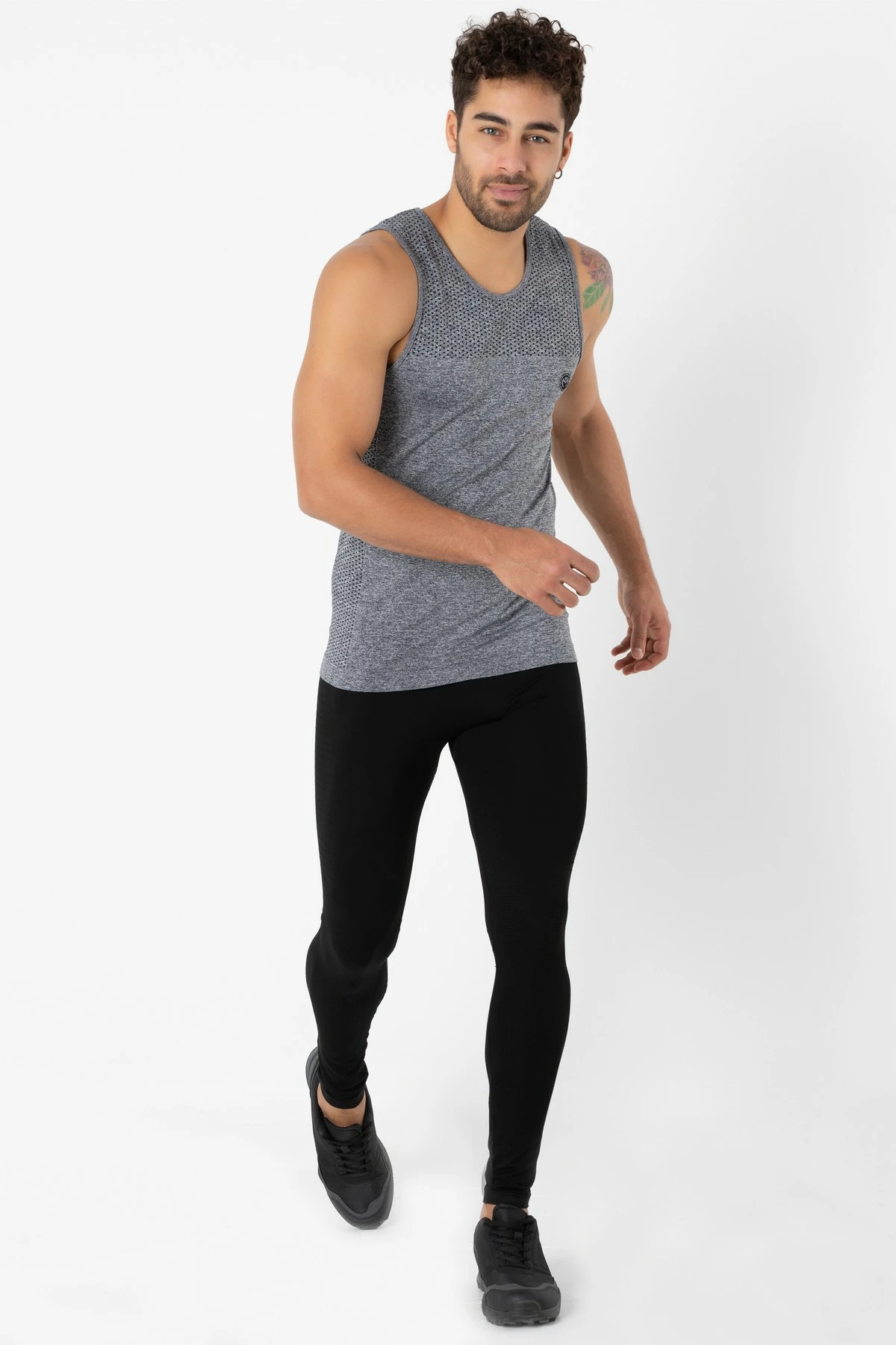 Maicë sportive për meshkuj, Jumeon, 002-000433002, e zezë
