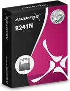 Shirit etikete Asarto R241N kompatibil me Brother TZe241, 18 mm, Zi/Bardhë