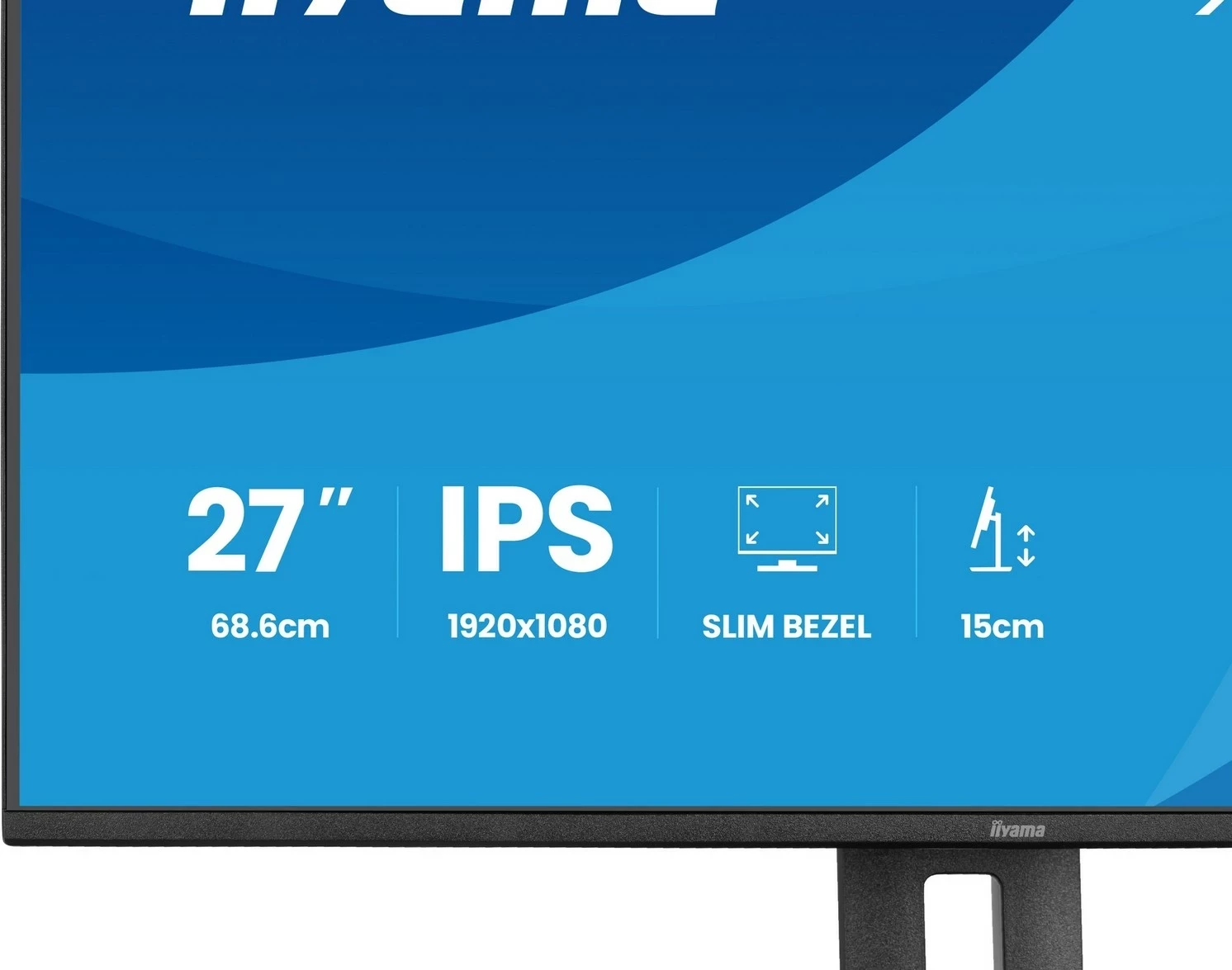 Monitor iiyama XB2797HSU-B1, 27 inch, Full HD, IPS, LED, i zi