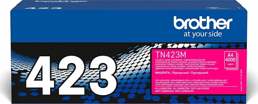Toner Brother TN-423M, 4000 faqe, magenta, original