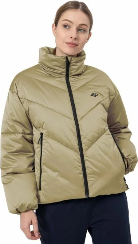 Jakne për femra 4F, ngjyrë jeshile