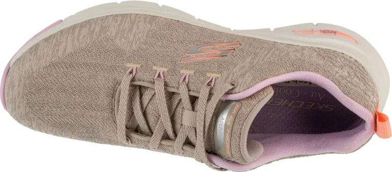 Atlete Skechers femra, bezhë