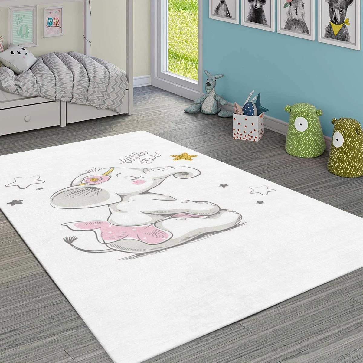 Qilim për fëmijë, shumëngjyrësh, 180x280 cm, Conceptum Hypnose, Alho Chl-5A