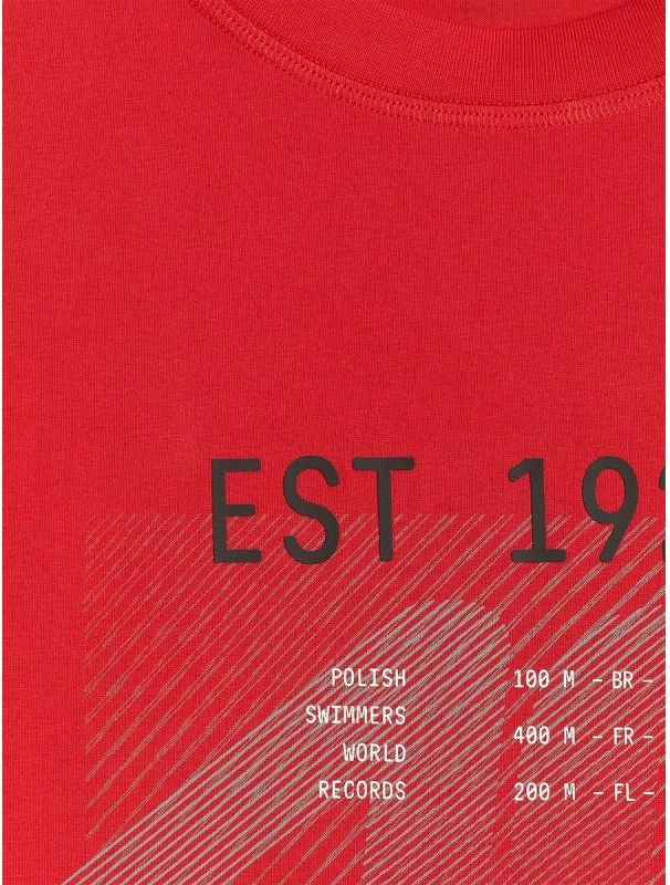 Maicë për meshkuj 4F 4FRSS26TTSHM4039-62S, me print [Madhësia: XL]