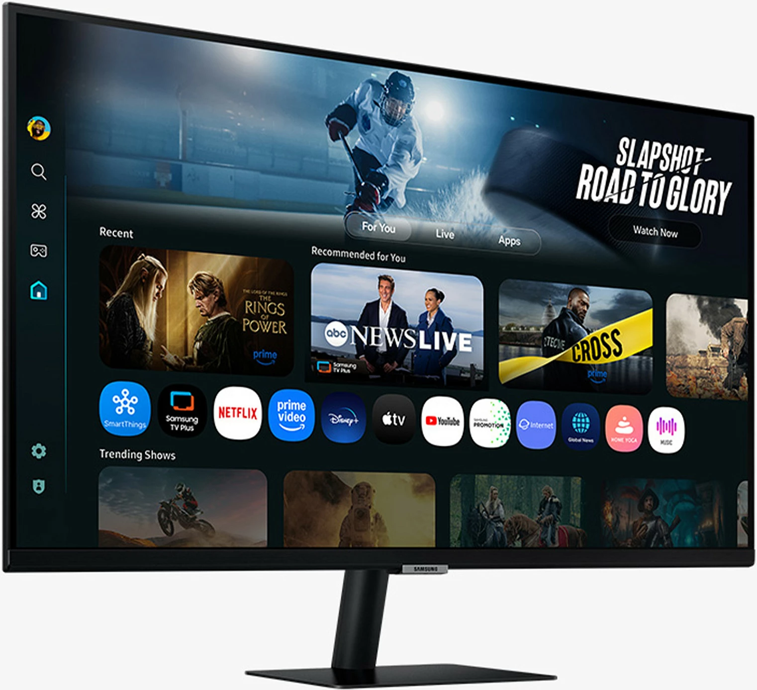 Monitor Samsung Smart Monitor M7 S32FM700UU 32 inç, 16:9, i zi