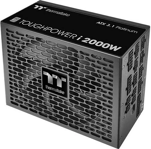 PSU Thermaltake Toughpower i2000W 2000W, 80 PLUS Platinum, ATX 3.1, Fully-Modular, e zezë