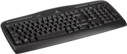 Logitech Set Tastierë dhe Maus MK330, wireless, DE, i zi