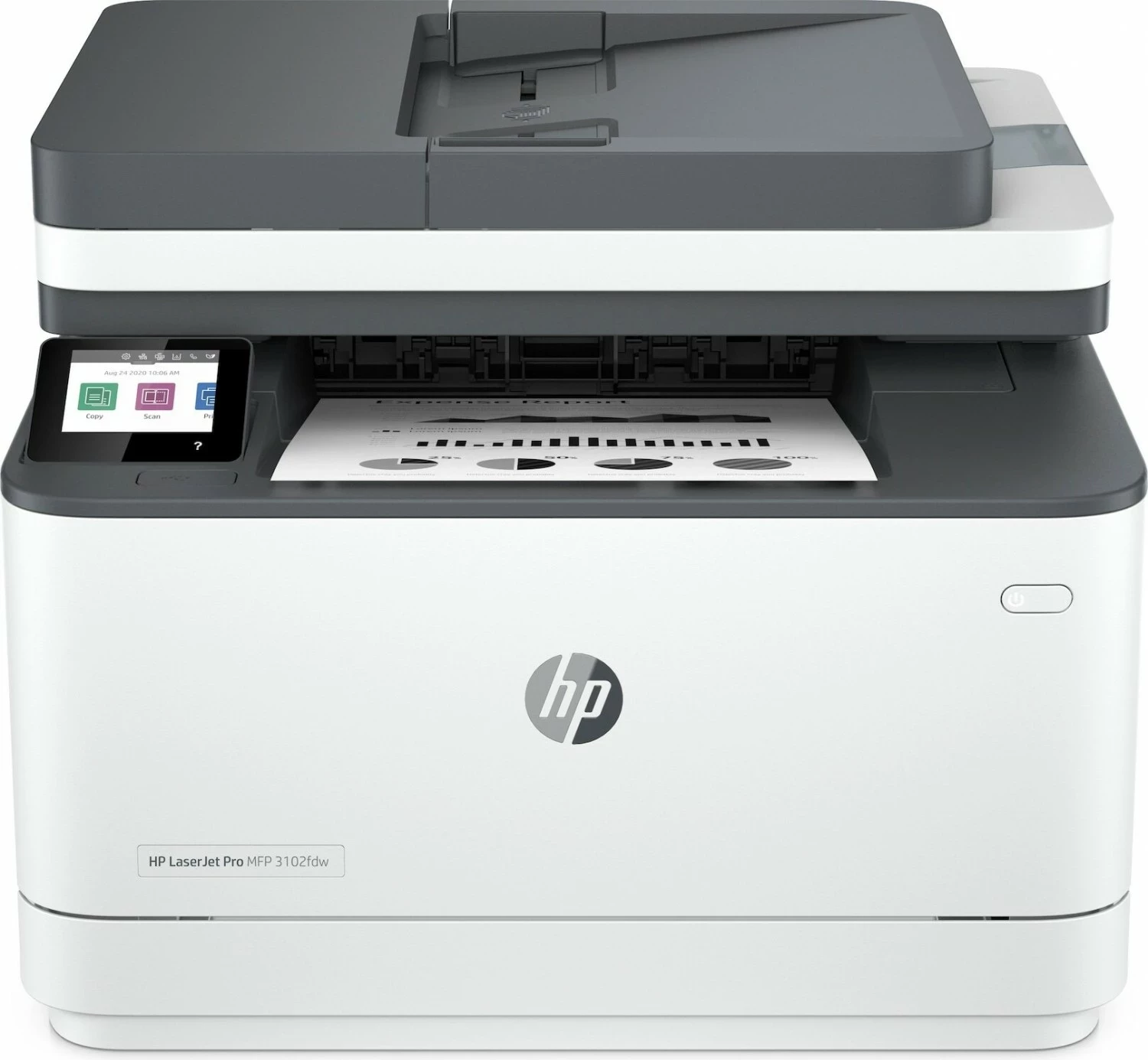 Printer HP LaserJet Pro 3102fdw, multifunksional, laser, Wi-Fi, duplex