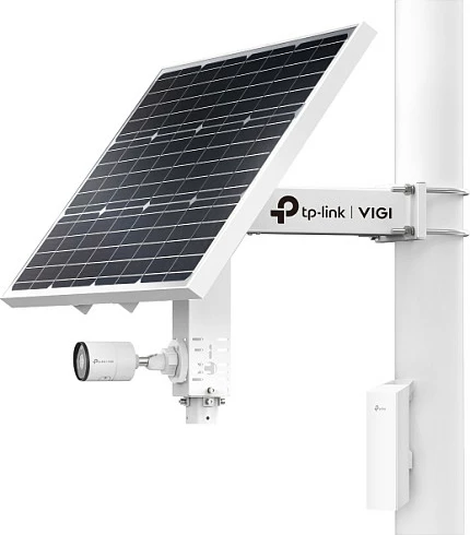 Panel diellor TP-Link VIGI SP6030, 31200 mAh, IP66, i bardhë