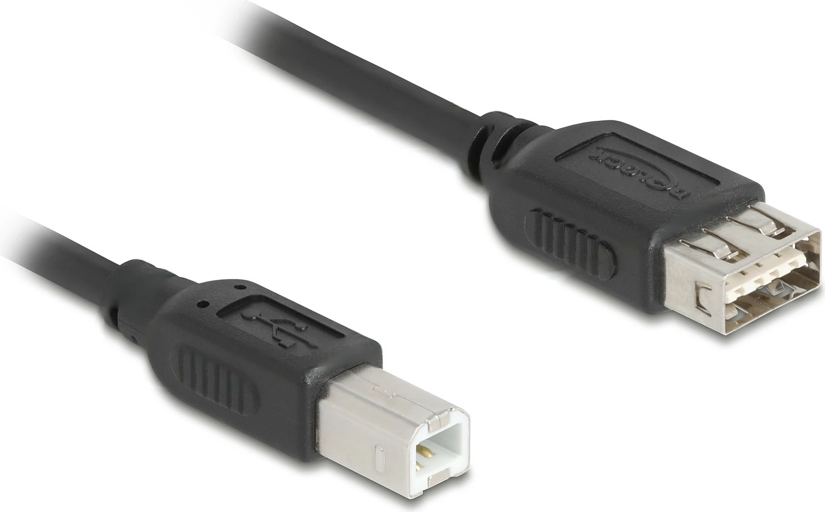 Kabllo zgjatëse USB DeLOCK 81532, USB-B (M) në USB-A (F) EASY USB, 3 m, USB 2.0, e zezë