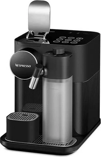 Aparat kafeje kapsula DeLonghi Nespresso Lattissima Gran EN 640.B, 1L, e zezë