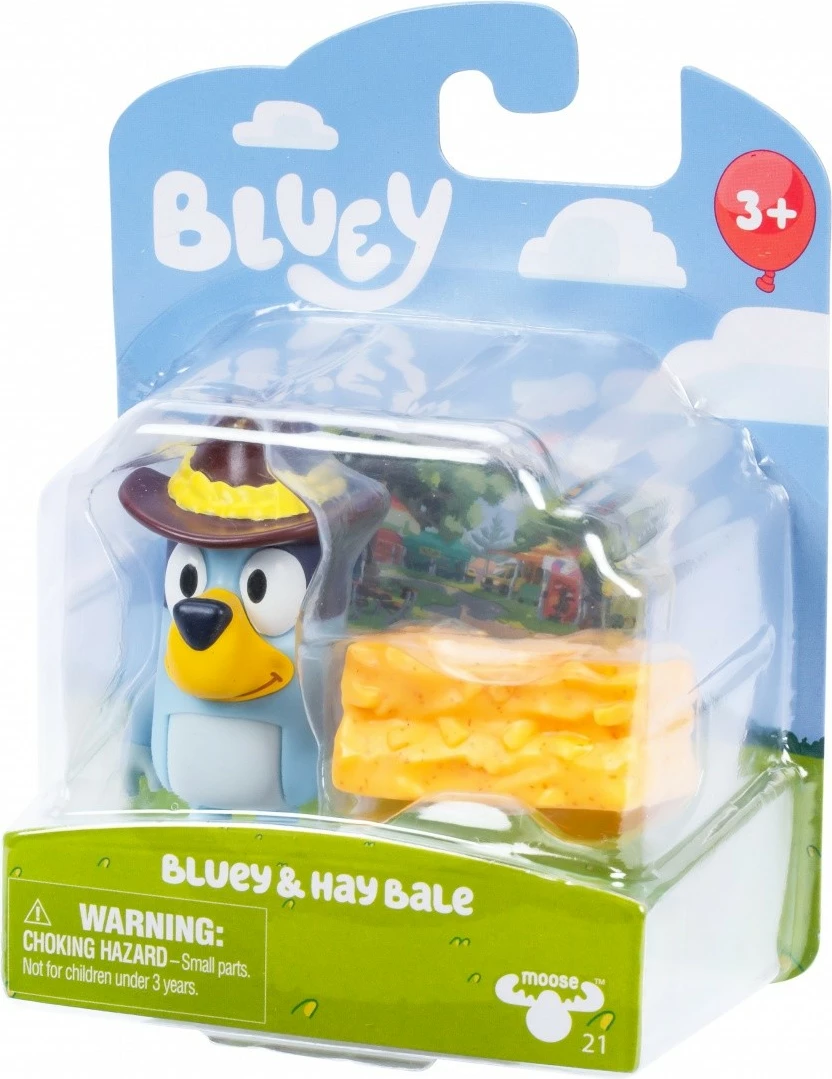 Figurinë Bluey Tm Toys BLU18040, Bingo & Dunny, plastikë, për fëmijë, shumëngjyrëshe, 1 copë