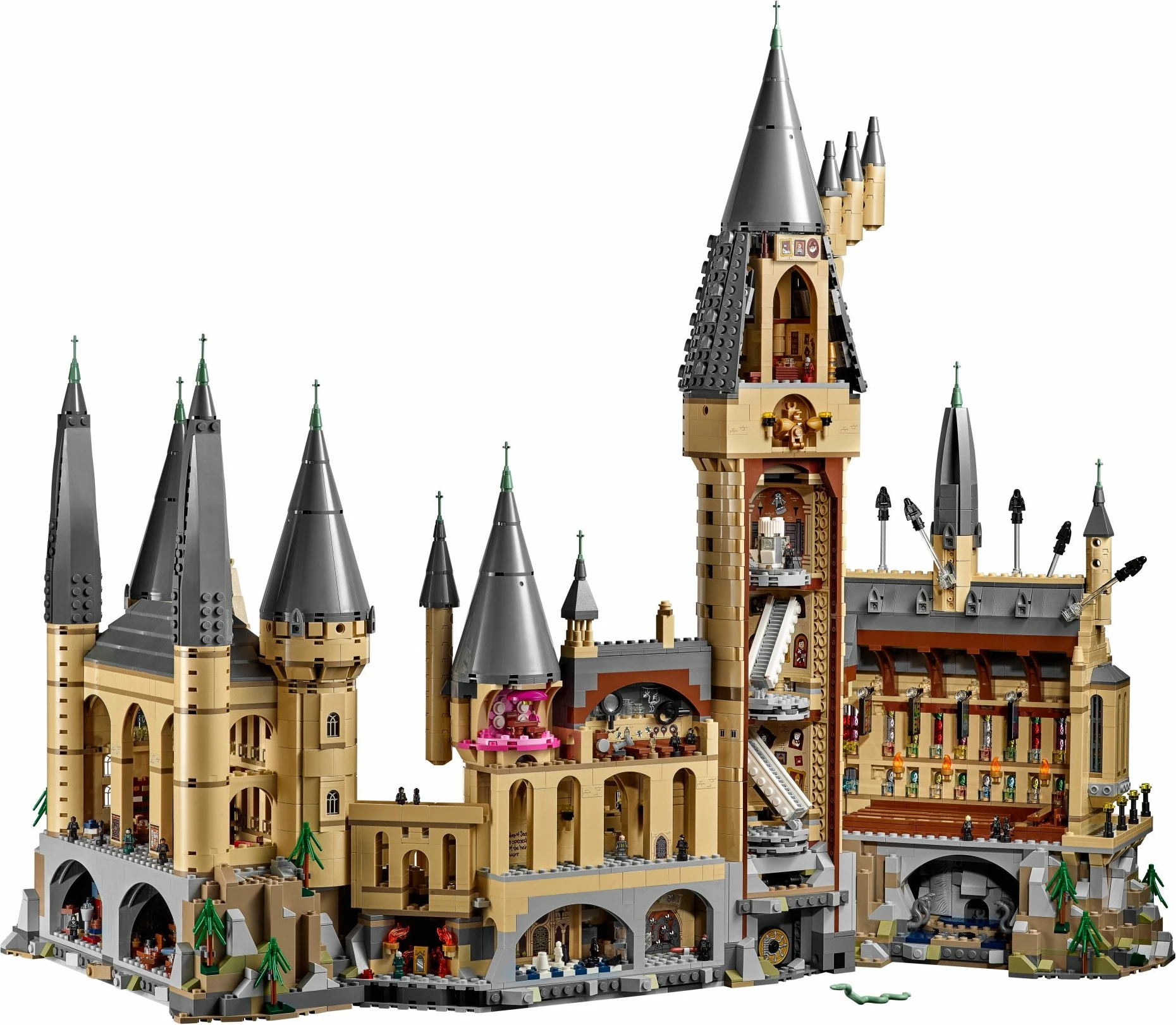 Set ndërtimi LEGO Harry Potter Hogwarts Castle 71043, 6020 copë, 16+