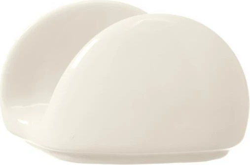 Mbajtëse pecetash Fine Dine Crema/Perla porcelan, set 6 copë, krem