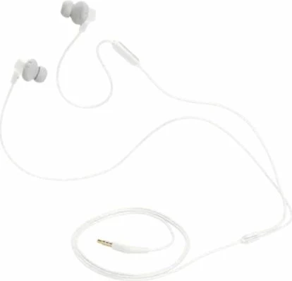 Kufje me kabllo JBL Endurance Run 2, IPX5, me mikrofon dhe remote, të bardha
